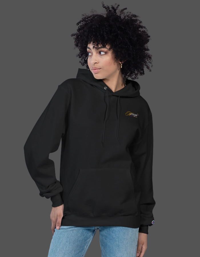 Champion | Unisex Hoodie – Black